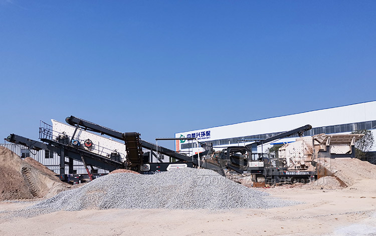 移動建筑垃圾粉碎機(jī)